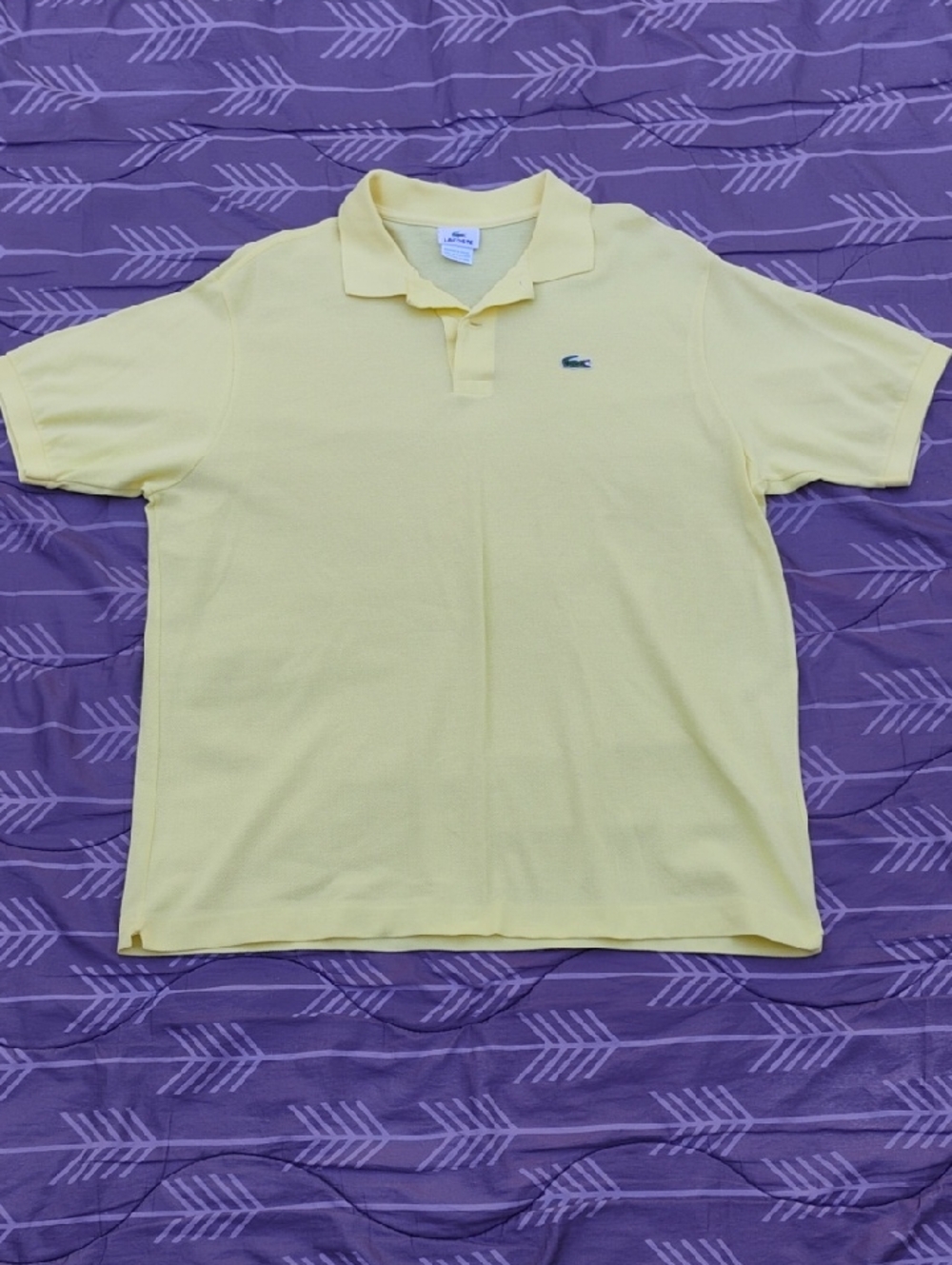 Lacoste Polo Shirt Size 7 XL